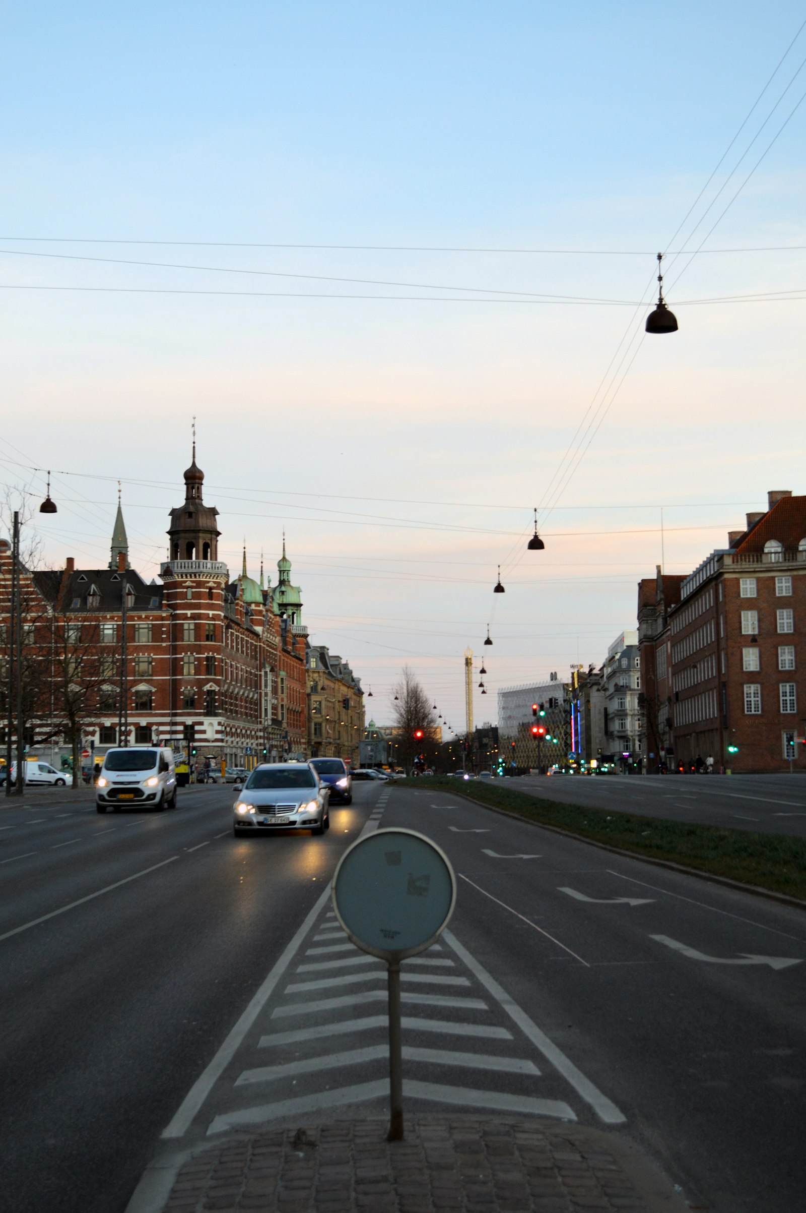 Bygade med biler